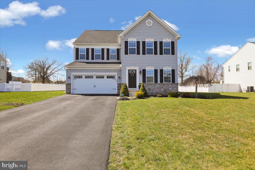 Welcome home to this beautiful, 7 years young, newer construction home, located in the exclusive Preserve at Montgomery development. Here we have a rarely offered Torino model with the optional 3rd floor addition. This is the largest model offered in the development. This home was built in 2016 by Ryan Homes, with no expense spared as this home offers all the structural upgrades.  When you enter this magnificent home you'll fall in love with the long grand hallway which overlooks your formal living room, dinning room and powder room. You'll never miss a moment of the party from  your open concept gourmet kitchen with 42 inch cabinets, granite counter tops, planning desk and 12.5 ft kitchen island. Just off the kitchen you'll find the mudroom, pantry and garage entrance. The kitchen overlooks the morning room and family room with gas fireplace. Through the morning room you'll find access to your enormous yard which overlooks the neighboring farm. On the second floor you have an ample sized laundry room, 2 full bathrooms (one of which is a Jack and Jill), 4 very nice sized bedrooms with walk in closets and an amazing primary suite with sitting area, 2 walk in closets and ensuite with double vanities, and glass encased tiled shower. Just up above on the 3rd floor you'll find a cozy study/desk area,  an additional full living room/media room, additional full bathroom and bedroom. You basically have a 600sqft suite. Its perfect for the oldest child, hosting quests or your in-laws.  Down on the lower level you'll find the 7th bedroom and a fully finished basement totaling over 1200sqft. This basement is built for entertaining. You'll be the envy of your friends as you host all the parties. This home also boast 2 HVAC units and 3 temperature zones for the ultimate in climate control.  A newer construction home with 7 bedrooms totaling over 5400sqft, built on a half acre lot on the Montgomery county side of the Boyertown School District is indeed a rare find and will not last long. Book your showing today before its gone.