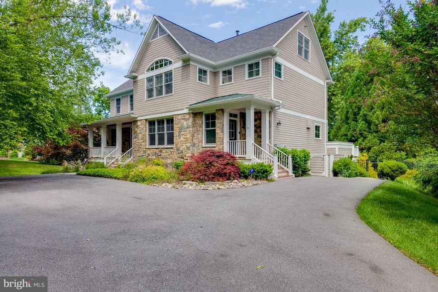 Gorgeous and ready to move in to this 5 bedroom and 4 plus bathroom home with multiple decks and a stone patio off the back of the house. Has hardwoods throughout the main level as well as the stairs. There are 4 finished levels with a 2 car garage and large backyard.