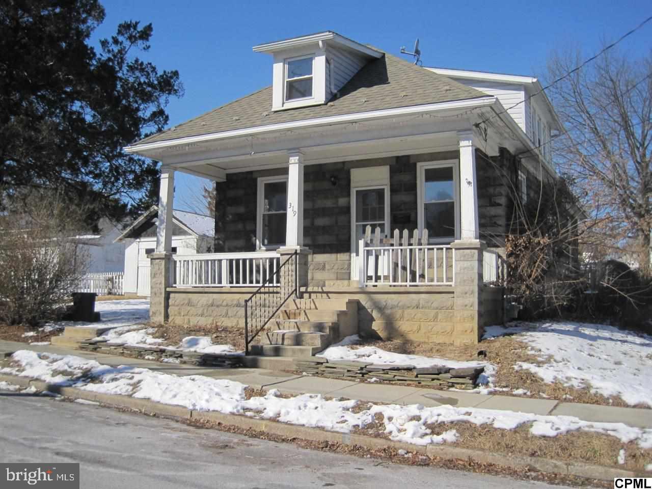 Renovated & revived classic stone cape cod in New Cumberland Boro on a nice big lot. Featuring a brand new kitchen & bathroom, new carpet & vinyl flooring, fresh paint through out. Gas heat, hot water, & range. One car detached garage, front & back porches, attic storage, all replacement windows & lots of natural light. Very convenient location & a short walk to schools. A West Shore Best Buy & a great 1st home!