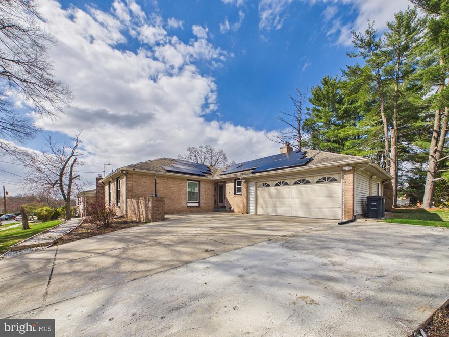 Fully renovated 6BR/3BA brick rambler in Temple Hills! Features an open layout with a modern kitchen, large granite island, and sleek appliances. Home includes all new windows, recessed lighting, and stylish modern fixtures throughout.

Spacious finished basement with second kitchen, additional bedrooms, and flexible living space—ideal for extended family or potential rental income.

Enjoy a beautifully designed hardscaped backyard with covered patio, perfect for grilling and entertaining. Large attached garage and ample driveway parking.

Equipped with solar panels to help reduce electricity costs, adding long-term value and efficiency.

Conveniently located near major routes, shopping, and dining. Move-in ready and packed with upgrades—don’t miss it!