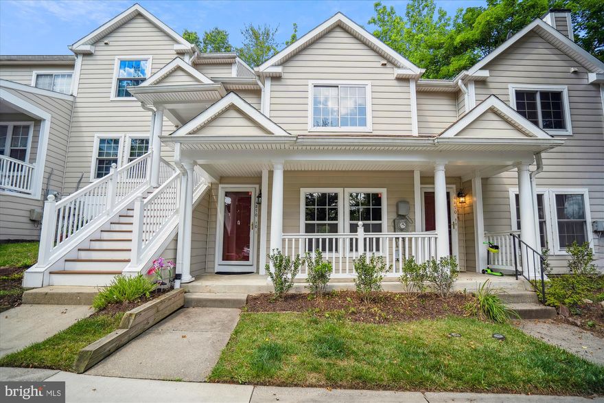 ***Minimum credit scores to apply is 700***. Beautiful 3 bedroom 2.5 bath 2 levels Townhouse style condo located in Ellicott City, Howard County! Enjoy the park like setting while within walking distance to grocery shopping restaurants in the village center! Brand new flooring throughout the house! Kitchen with modern cabinets and granite countertop! Space for an island, too! Enjoy your morning coffee on your deck right off the kitchen with tree lined view!! One assigned parking with many open spaces. Water bill included in the rent! Easy commute to major highway 29, 100, 95.