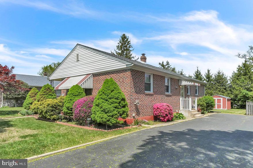 Adorable Brick Ranch For Rent in the Desirable Springfield Township. Excellent Condition, Beautiful Hardwood Floors, Updated Kitchen with Corian Counters, Ceramic Tile Backsplash, and Under Cabinet Lighting. Half Bathroom in the Primary Bedroom, Updated Hall Bathroom, 3 Spacious Bedrooms, Finished Basement with Recreation Room, Powder Room (toilet only), Workshop area, and Storage Room with a Cedar Closet. Central Air and Gas Heating, Ceiling Fans, Covered Front Entrance Patio, Long Driveway for at least 3 vehicles, and a large and level Back Yard. This Cute and Cozy Home is conveniently located just off of Baltimore Pike and The Golden Mile with plenty of shopping, restaurants, transportation, schools and parks, and major traveling routes. Only minutes from The Philadelphia Airport, and the Philly Sports Complexes. Welcome Home ! Also, the basement recreation room will be painted a lighter color and the ceiling tiles will be replaced prior to the start date of the lease. The half bathroom in the primary bedroom will also be painted a lighter color.