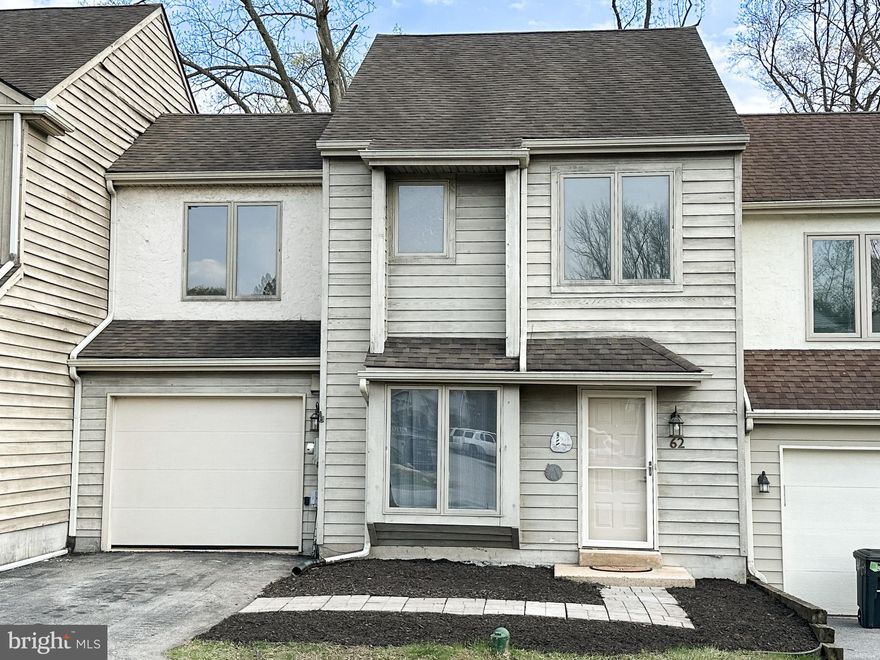 Have you been disappointed with what you are seeing in your price range this year?  FINALLY, a super stylish, immaculately clean, updated, and upgraded option has come to the market!  Situated on one of the best courts in the much-loved community of Country Club Valley, with easy access to commuting highways and lovely community greens throughout.  Your home is directly on one of the nicest of those community greens with a lush lawn your dog will adore and specimen plantings and flowers galore.  If you have decided you don't have the desire,  drive, or funding to handle a total reno like so many places you have seen, you are absolutely in luck.  You have just spotted that rare combination of affordability and style, all refreshed to make your new home the envy of your friends.  The updates on nearly every surface of this home include updated and fresh white cabinetry, Granite tops, fantastic flooring, and a professional paint job.  All the effort has made 62 Winged Foot a completely turnkey option.  You will find great appliances, including a washer and dryer, a fenced and private backyard, a scrubbed and painted garage with storage, and a long enough driveway for all the vehicles.  Even the little details like door knobs, and sliding glass doors from this century will delight you.  Upstairs, the new paint, carpeting, and on-point ceiling fans in all three bedrooms keep the theme consistent.  The owners' bedroom, with dual closets and an organizer, will give you the storage your wardrobe has been missing.  This is a refreshed and sparkling home in a neighborhood you will be proud of.  You can see it without an appointment at an open house this Saturday from Noon to 3 PM. The April 2025 market for great homes at reasonable pricing has been brisk.  See it today or come to the open house on Saturday.  This is the one.