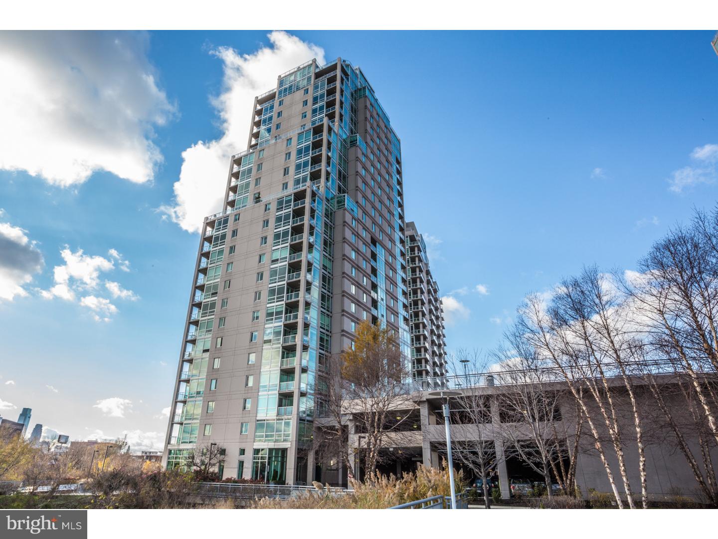 Rarely offered one bedroom plus den/ 2 bath condominium,with Southeast exposure. Enjoy gorgeous views of the Ben Franklin Bridge and the Skyline of Center City Philadelphia with soaring 9ft. floor to ceiling windows. This condominium offers:Hardwood flooring in Living areas, Marble bathrooms, Stainless Steel appliances,Granite Counter-tops, Walk in Closet in Master Bedroom. Waterfront Square offers: State of the Art Fitness Center, Spa Services, Lap Pool,Valet Parking,Gated Waterfront Community, Shuttle Service to Center City plus an on site Convenience Store for late night snacks. All this plus 5 years remaining on Tax Abatement,and One Car Parking Included.
