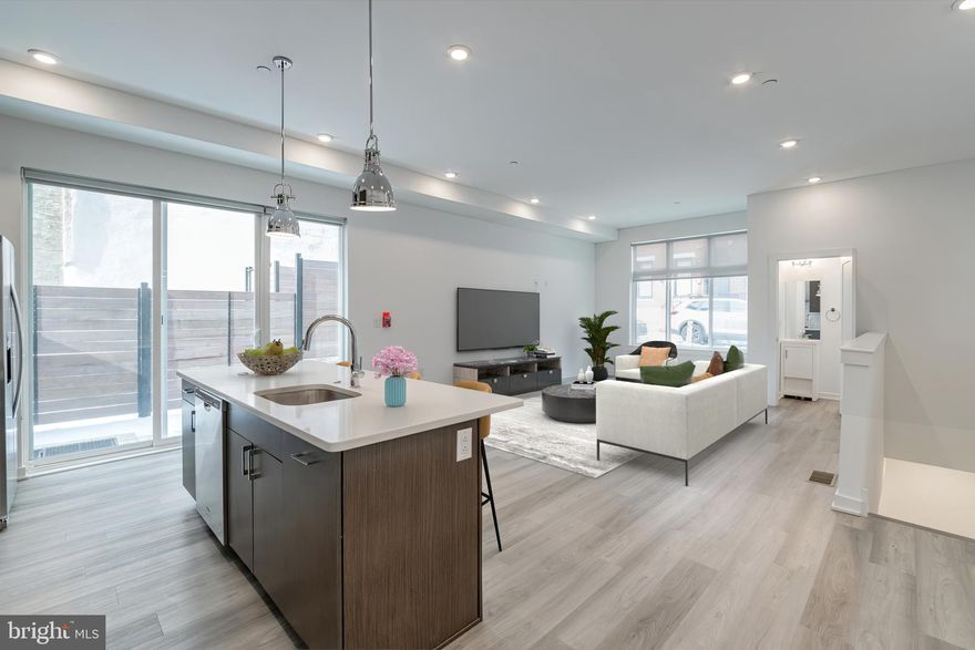 *Available Now!*

You could travel the world, or you could live at The HQ, a 30-unit building in Philadelphia’s popular Fairmount neighborhood, with a variety of layouts that are all named after cities around the world. From The New York to The Tokyo, you are sure to find a spacious residence to call home!  The HQ has a state-of-the-art fitness center, a luxurious millennial lounge with secure parcel pending package acceptance, complimentary storage and a secure bike room, Latch app keyless entry, and a shared furnished roof deck with beautiful skyline views. We did not leave your furry friends out either, as The HQ has a gated dog run in the rear of the building!

This spacious 2 bed, 2.5 bath apartment has expansive 10-foot ceilings, large windows with great city views, plus high end finishes throughout. The kitchen features pure white quartz counter tops, full size Whirlpool stainless steel appliances, a stainless steel range hood, and stylish pendant lighting. The bedrooms are comfortably sized, while the bathrooms have contemporary fixtures. Also enjoy amenities including California style built out closets, central AC, and in-unit laundry.

*Pets permitted. $250 non-refundable fee and $35/mo rent per pet required.
*Price reflects the net effective rent after a 1 month credit is applied to a 13 month lease at $2,200/mo. No application fees!
*Photos of a similar unit in the building. Finishes may vary.
