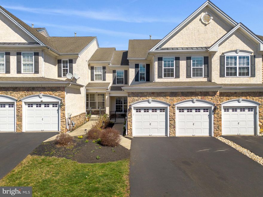 Welcome home to this beautifully maintained residence, featuring a covered porch that leads into a grand foyer. As you step inside, you'll immediately notice the elegant wainscoting, crown molding, and gleaming hardwood floors that flow into the expansive formal dining room. Passing the turned staircase, you enter the grand two-story living room, showcasing a gas fireplace, ceiling fan with light, and a striking palladium window that floods the space with natural light.
The open-concept layout seamlessly transitions into the large gourmet kitchen, complete with Blanca raised panel cabinets, granite countertops, subway tile backsplash, stainless steel appliances, and a convenient pantry. The adjacent dining area, situated in front of the sliding glass doors, offers a picturesque view of the deck and rear yard—perfect for entertaining.
On the first floor, you'll also find a half bath, a coat closet, and convenient access to the two-car garage.
Upstairs, retreat to the luxurious primary suite, featuring a tray ceiling, crown molding, recessed lighting, ceiling fan, and a triple window that adds to the spaciousness. The suite is further enhanced by two walk-in closets and a generous four-piece bath with all the amenities you could wish for. Two additional spacious bedrooms and a full bath complete the upper level, along with a convenient second-floor laundry room—a true bonus!
The finished basement provides even more living space, offering a cozy family room and a dedicated area to put a desk. You'll love the additional bar area, featuring wood cabinets, granite countertops, and a refrigerator—perfect for entertaining or relaxing.
This home combines beauty, functionality, and plenty of space for comfortable living.