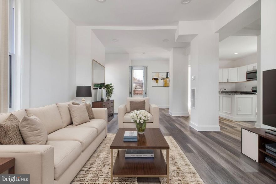 GOOD CLOSING HELP AVAILABLE! Welcome to the Cozy SFH at an Affordable Price! This charming porch-front home offers the perfect blend of elegance and comfort. Featuring 4 bedrooms, 2 and half bathrooms, high-end fixtures, and an open floor plan, this home is designed to impress. Highlights include Chef's Kitchen: Outfitted with stainless steel appliances, quartz countertops, a 5-burner stove with an over-the-range microwave. Upgrades Galore: Brand-new roof, flooring, electrical system, plumbing, and HVAC, all permits pulled. The main floor boasts a thoughtfully planned layout, including a versatile room that can be used as an office, morning room, or additional living space, along with a convenient half bath. On the upper level, you'll find three spacious bedrooms and a full bathroom, perfect for family living or hosting guests. The fully finished basement offers endless possibilities with a separate walk-out entrance. Whether you're accommodating guests, creating a home office, or generating rental income, this space is a game-changer for flexibility and functionality. Additional Features: Half-Fenced backyard for privacy. 
Please now- The property has brand new HVAC equipment installed. The OIL tank has been disconnected and will  be removed before closing 
Eligible buyers may qualify for grants and down payment assistance programs upon completing Baltimore City homeownership counseling. Check with your lender for specific qualifications. This is more than just a house—it's a statement of luxury and sophistication. With impeccable renovations and a prime location, this property will exceed your expectations. Prime location near a golf course, shopping malls, Baltimore Zoo, SSA, parks, and major highways (I-695, I-83, and I-70). Take advantage of the opportunity to call this stunning residence your own and experience the epitome of upscale living.