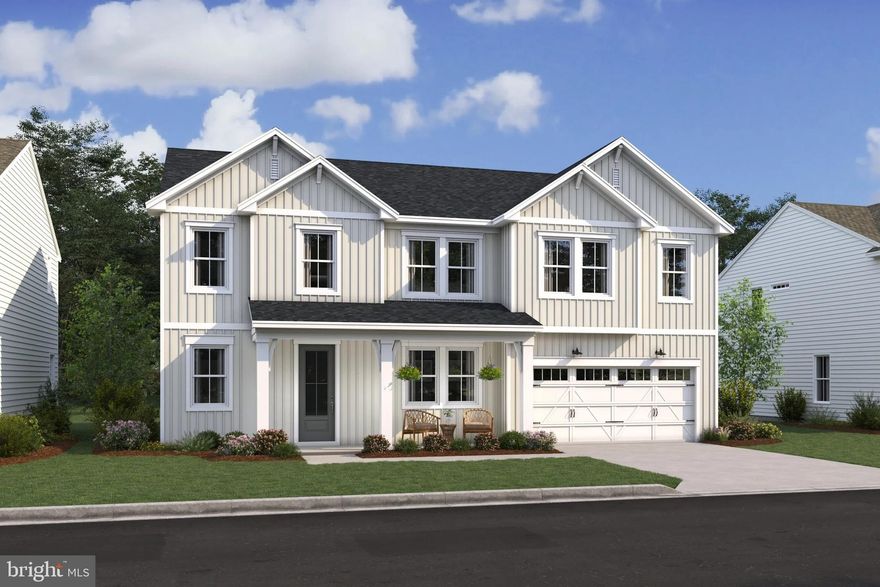 Welcome to Estates of Tuscarora, a brand-new community offering 1+ acre homesites within close proximity to commuter routes, shopping, parks, and Historic Downtown Martinsburg! This is the starting price for a To-Be-Built BALTIC 2-story colonial home. This 2,850 SF home includes a 2-car garage, 5-bedrooms, and 3 bathrooms on an unfinished basement, with an option to finish the recreation room and full bath. Offering an open floor plan, this home is perfect for both comfortable living and entertaining. This home includes a home office and an extra bedroom and full bath on the main level, ideal for guests, in-laws, or a flexible living space! The upstairs includes a generous loft area, 3 secondary bedrooms with walk-in closets, laundry room and spacious Primary Bedroom. Included features: Kitchen Island, Granite Kitchen Countertops, Stainless Steel appliances, 42" Cabinets with hardware, Luxury Vinyl Plank Flooring in Foyer, Kitchen, Dining Area, and Family Room, Ceramic Tile flooring in Full Baths with Shower wall tile, to name a few! There is also an option to select a Farmhouse, Classic, or Loft Look for an all-inclusive upgrade throughout the home. Don't miss out on the opportunity to build this home from the ground up with the options that are important to YOU! Call and schedule your personalized appointment today! Ask about our closing cost assistance with the use of K Hovnanian American Mortgage. **Photos are virtually staged renderings and may not reflect the starting price included finishes for the floor plan. Pricing and promotions are subject to change without notice. See Sales Consultant for more information**