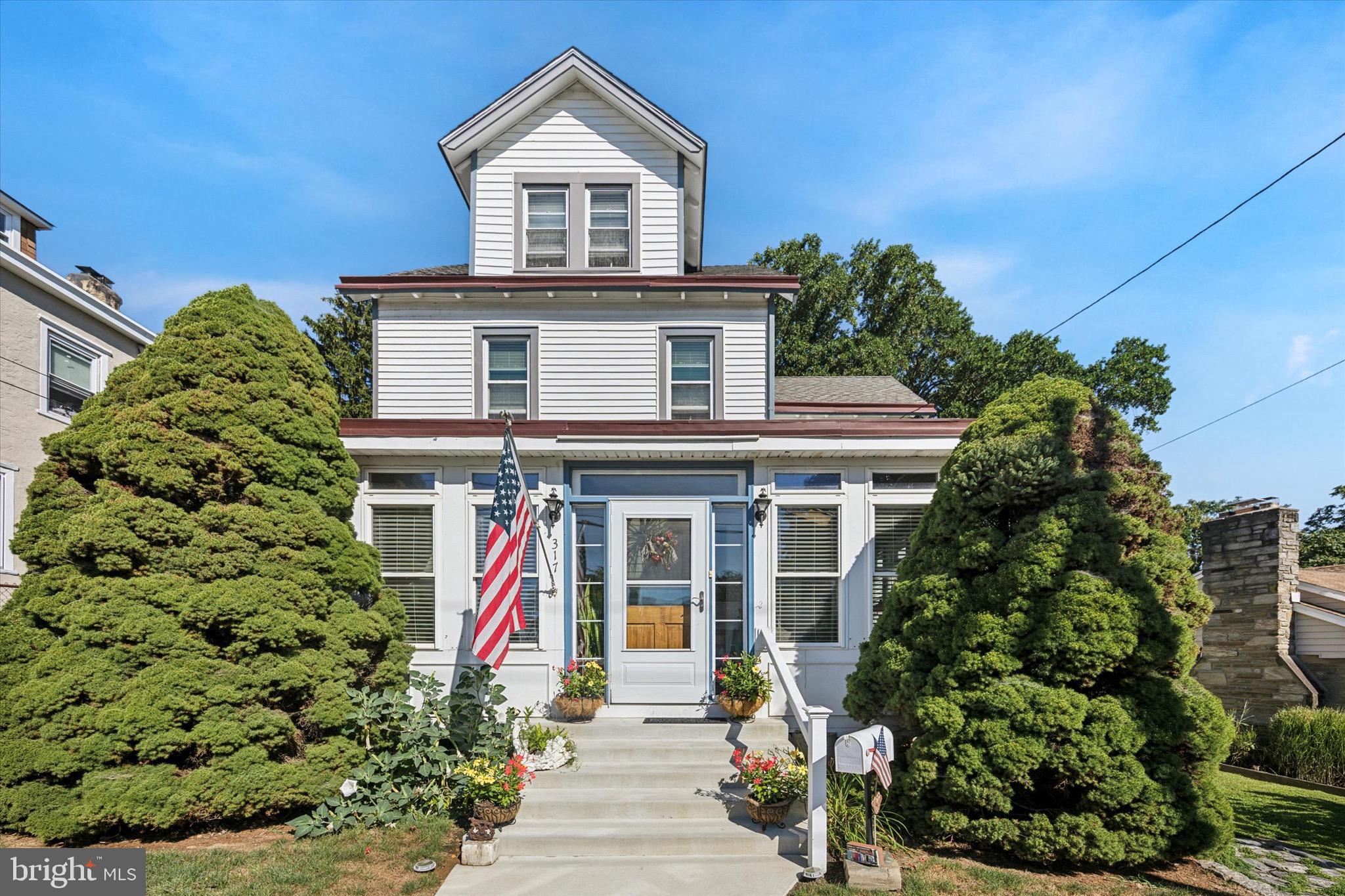 ✨ A Home with Heart – Where Charm Meets Garden Beauty ✨
From the moment you arrive, this home greets you with undeniable curb appeal and a sense of timeless character. The newly paved walkways and welcoming wide steps draw you toward a grand front entrance, setting the stage for what’s inside.
Step onto the enclosed wrap-around porch—a magical space brimming with light and life. With a cozy gas-burning stove that warms the entire first floor when the home doors are open, this versatile room has played host to countless family gatherings and laughter-filled celebrations. A convenient kitchen-side entrance makes it as functional as it is enchanting.
Inside, the home flows effortlessly: a welcoming living room, an inviting dining room, a thoughtfully placed half bath, and a kitchen with its own laundry/pantry leading out to the gardens. Every detail whispers of old world charm and character.
Upstairs, the three bedrooms are filled with warmth and personality, complemented by a full bath featuring an authentic porcelain clawfoot tub. The next set of staircase then leads you to the third-floor retreat: a spacious, airy bedroom with high ceilings, ceiling fans, and peaceful garden views that change beautifully with the seasons.
Outside, the gardens are a true sanctuary—a haven for any nature or gardening enthusiast. Every corner reflects the love and care poured into this home over the years.
This home has been loved deeply. With a touch of upgrades and TLC, it can become your forever home.