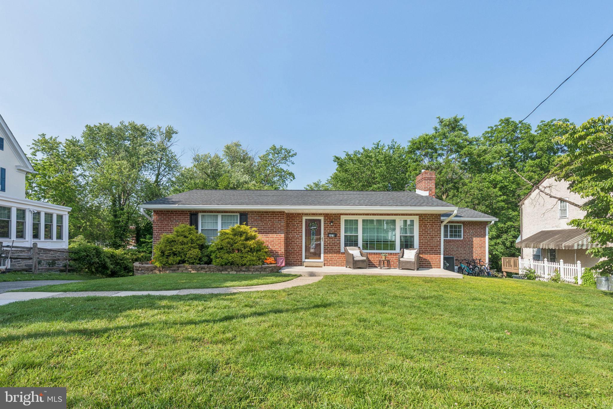 Welcome to 321 Olympic Avenue, a stunning residence nestled in the heart of Llanerch! This beautiful home boasts 3 bedrooms, 3 bathrooms, and a generous 1,438 square feet of living space. This home was completely remodeled in 2016 and meticulously maintained since, and has a newer roof. Enter into the spacious open floor plan layout and be greeted by hardwood floors throughout and large windows allowing for tons of natural light. The main living area is adorned with a cozy brick fireplace, recessed lighting, and crown molding. The kitchen features stainless steel appliances, granite countertops, tile backsplash, and tons of white cabinetry for storage. Upstairs, you’ll find 3 spacious bedrooms with ample closet space and 3 full bathrooms. The full walk out basement features vinyl plank flooring, and French doors leading to the back patio and large fenced-in rear yard perfect for hosting barbecues, gardening, or just enjoying the outdoors! This home also has a storage garage, and a driveway parking for 3+ cars. Located in a quiet tree lined dead end street, and backs up to the creek and park! Just minutes away from Giant, Kohls, Lowes shopping center, 69th Street and the Blue Route. Don't miss this rare opportunity - prime Havertown location, schedule your showing today!