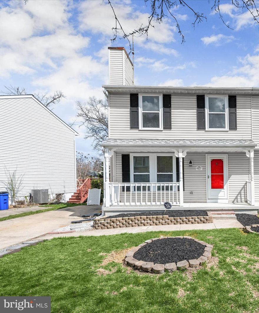 Remodeled 3BR, 2.5BA Semi-Detached Home with Inviting Front Porch in Prime Howard County Location
Enjoy the charm of a single-family feel with off-street parking and your own driveway—all without the high price or HOA fees! This beautifully renovated home features a modern kitchen with stainless steel appliances, quartz countertops, and designer porcelain tile. You'll love the mix of wood laminate and LVP flooring, updated bathrooms, fresh paint, and a bright, open living space.
A sliding glass door from the dining room leads to a deck with stairs to the backyard, perfect for entertaining or everyday convenience.
Upstairs offers three sunlit bedrooms, while the fully finished basement with walkout stairs adds flexible space for a home office, gym, or guest suite.
Ideally located near major highways, shopping, dining, and all the best of the DC Metro area!