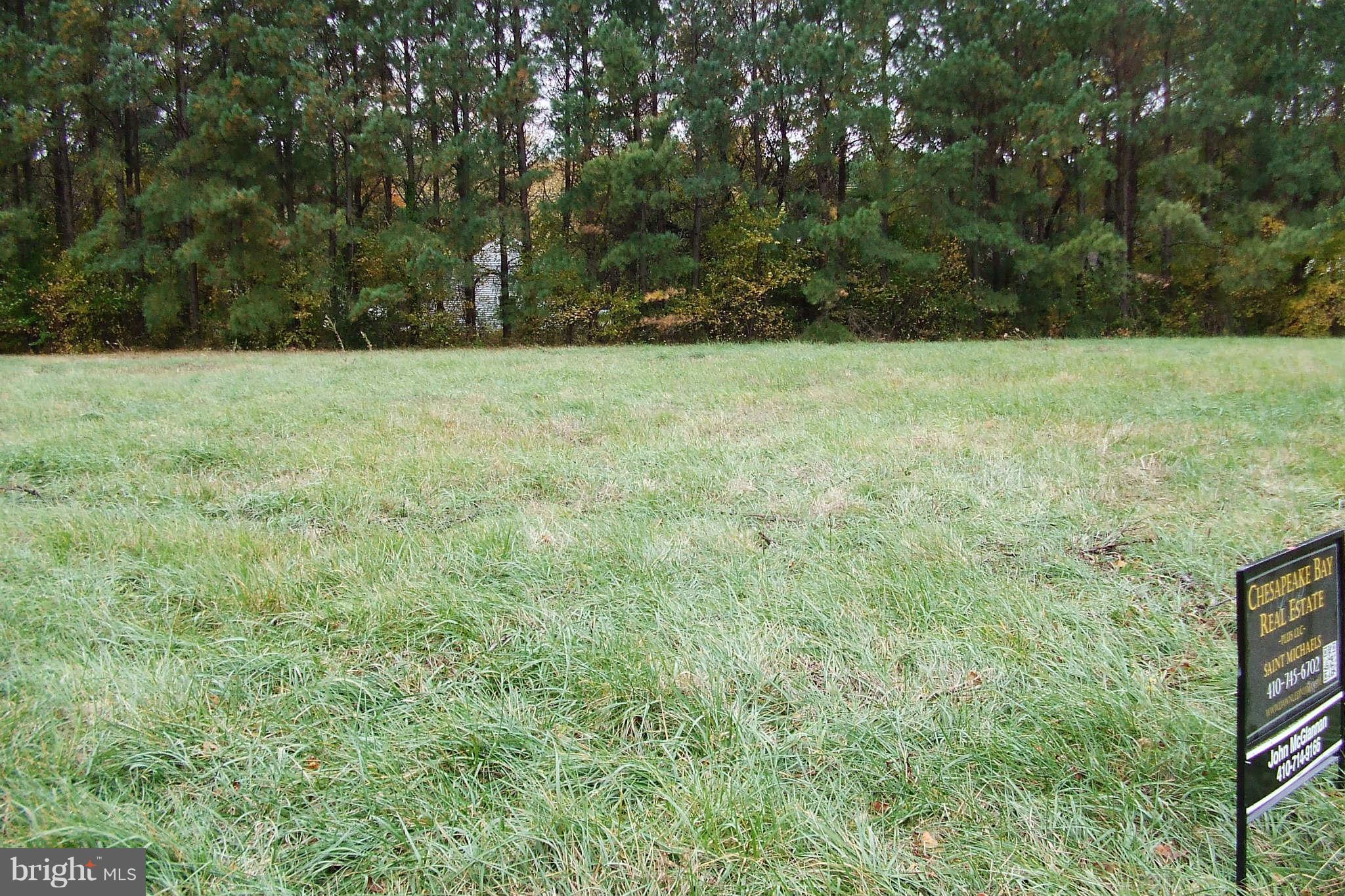 GREAT BUILDING LOT IN SHERWOOD MARYLAND LOCATED BETWEEN TILGHMAN ISLAND AND ST MICHAELS THE LAND OF PLEASANT LIVING