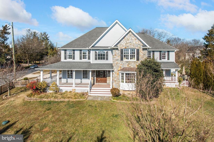 A stunning custom home with a huge fenced yard to match.   Beautiful mature trees surround the home to provide wonderful privacy.  The home features a wrap-around deck in the front and a rear patio with built-in grill in the back.  Inside, the main level showcases a gorgeous kitchen with custom cabinetry and custom countertops.  High end stainless steel appliances, including Monogram double oven, Dacor warming drawer and two dishwashers. Also on the main level are a two-story foyer, large in-law suite, formal living room, family room, breakfast nook and dining room.  The upper level features a primary bedroom with two dressing rooms, three large secondary bedrooms, and a stunning custom-built cherry wood office.  The huge basement has a recreation room, game room, exercise room, guest suite and custom wine cellar.  Oversized garage with high-amp outlet for electric vehicle hook up.  Easy access to I-495, I-270 and Potomac river and Canal trails.  Just minutes from Bethesda, Georgetown or Tysons Corner.  Whitman schools!