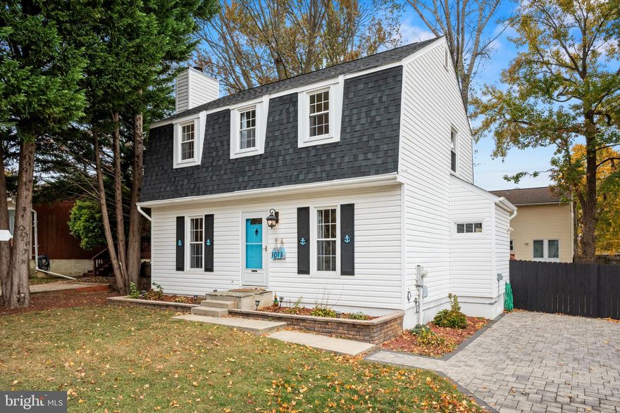 This updated home offers 3 bedrooms and 2 full baths, with flexible living spaces throughout. The main level features hardwood & tile floors, an updated kitchen with stainless steel appliances (including a brand-new dishwasher), white cabinetry, updated countertops, and plenty of space for a dining table. Just off the kitchen, step out to a private deck overlooking the fenced-in backyard.
The main level also includes a bedroom and a full, updated bath—perfect for guests, a home office, or additional living space featuring a cozy wood-burning fireplace.
Upstairs, you’ll find two spacious bedrooms, one with a walk-in closet, and a full hallway bathroom.
The fully finished basement offers even more living space with a versatile room ideal for an extra bedroom, gym, or home office. A wet bar makes it perfect for entertaining or creating an independent living area for guests or in-laws. The laundry room is also located on this level.
Enjoy the outdoors with a spacious fenced yard, firepit area, and storage shed. A paver driveway provides parking for 4+ vehicles and includes a 30-amp RV charger.
This location is less than 3 miles from Historic Annapolis and just a mile from Quiet Waters Park. If you need to keep a boat close by, Port Annapolis Marina sits on Back Creek and offers slips as well as a pool membership availability. It’s also home to the sought-after Black Market Bakers, a neighborhood favorite. Convenient to restaurants, shops, and grocery stores, with easy access to USNA, Ft. Meade, BWI, and Washington, DC.