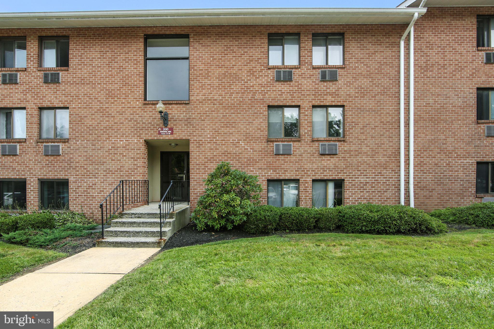 Welcome to 200 Winding Way J15 in Woodmont North, a quiet and welcoming neighborhood that’s desirable to anyone seeking calm. If you are drawn to a serene, private neighborhood, rich in greenery with a parklike feel and subtle charm, Woodmont North sounds like a great match.
Easy access to Route 113 and nearby amenities, with the charm of suburban tranquility.
Enter through the main foyer with easy access to the kitchen, living room and hall bath.
The open concept layout features a bright and airy living room, dining area, and kitchen, all seamlessly connected. A sliding glass door off the living room leads to a private balcony, perfect for relaxing and entertaining. Ceiling fans add comfort throughout the living spaces.
This inviting 2 bedroom, 2 bathroom home offers comfort and ease of living. Enjoy neutral tones throughout, creating a calm, move-in ready backdrop. The updated kitchen features crisp, white, shaker-style cabinets, a convenient breakfast bar, ample counter space, and efficient work area.
Down the hallway, you will find a designated storage closet, laundry area, and full bath with ceramic tile floor. Both bedrooms are tucked away in discreet location, offering privacy and comfort. Each bedroom features bright windows. The spacious primary bedroom includes its own ensuite bathroom, creating a peaceful retreat. Cheerful and inviting, both bedrooms offer a happy place to unwind.
All exterior maintenance is included, along with access to community pool and playground. Additional secure storage space is conveniently located in the outside hallway..
Located off West Uwchlan Ave, in the Downingtown school district, this home is close to Wegmans, CVS, Dunkin Donuts, and the Downingtown train station.
Make your appointment today!