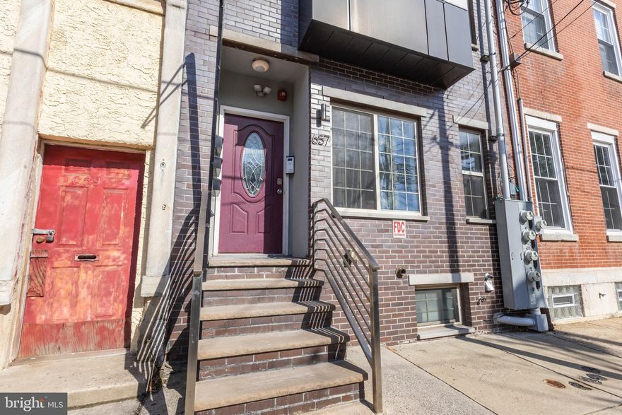 Presenting a modern turnkey property built in 2017! This multi-level home offers thoughtfully designed living spaces across each floor. The first floor features an expansive four-bedroom layout, each bedroom boasting its own full bathroom for ultimate convenience. The second and third floors each offer two bedrooms and two bathrooms, combining comfort and functionality. At the top, enjoy a stunning rooftop deck with scenic views, perfect for relaxing or entertaining. Throughout the home, you’ll find hardwood floors, while each unit features a modernized kitchen and bathrooms tiled floor-to-ceiling. A move-in-ready opportunity for comfortable city living!