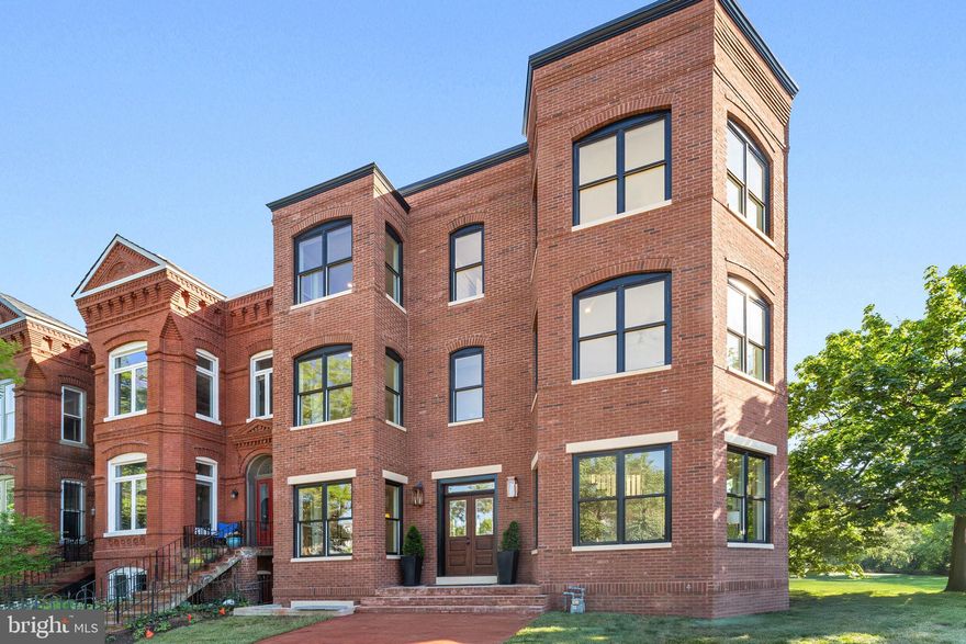 Truly extraordinary NEW corner castle at the epicenter of Capitol Hill, with commanding Stanton Park perspective.  Timeless brick turret design spans FOUR fantastic levels of 4400 STUNNING square feet. 34 FEET WIDE and featuring FIFTY bright bay windows with 200-degree views!  4-block stroll to Senate, SCOTUS, SEC, Union Station, or Whole Foods.  100% ground-up new construction to last the next century by the masters at SCHMIDT BUILDERS, with smart structure + systems blended with inspired historic building traditions and techniques. Wrap-around private gardens and patios to anchor your EPIC events inside AND out. Call us today with questions about your Hill dream home and HQ, ready for MOVE-IN NOW!

Call us for a private tour
