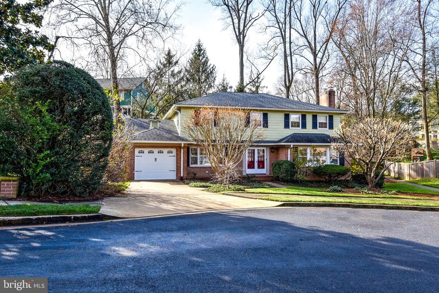 Gorgeous center hall Colonial. Dramatic two-story foyer. Wide curved stairway to upper floor. Four generous bedrooms. Exposed hardwood floors throughout. From the foyer with 2 coat closets, turn right into a large living room with an elegant wood burning fireplace. Proceed through the living room to the adjacent richly appointed den/office with custom hardwood cabinetry. From there pass through the hallway past the updated full bath, on your way to the beautiful spacious and functional kitchen with custom rich wood cabinetry, recycled glass countertops, upscale Kitchen Aid wall oven, built-in microwave, cooktop, dishwasher and refrigerator.  A deep sink and recessed lighting add to the cooking experience. Continue on to the adjoining bright family room.  Then venture through the sliding glass door to a wonderful screened porch featuring skylights and ceiling fan.  Here you overlook the large private backyard with the shed. Back in the family room there is a pedestrian door to the side yard, immediate access to the large garage and the entry to the large formal dining room.  As you proceed, toward the dining room, you pass a large pantry. Once in the dining room you may then reenter the foyer. The lower level offers plenty of finished space. A large room with the second wood burning fireplace is perfect for a game room. There is also a finished space which could be used as an office. There is a full bath on this level. There also is an unfinished area that could be set up as a shop.  Laundry is on this level sporting a nice full size Samsung washer and dryer. There is an outside entrance/walkup to the rear yard. This home is located in the Donaldson Run pool area and makes the new owners eligible for membership. There is a whole house Generac generator, underground sprinkler system, and a monitored security system.