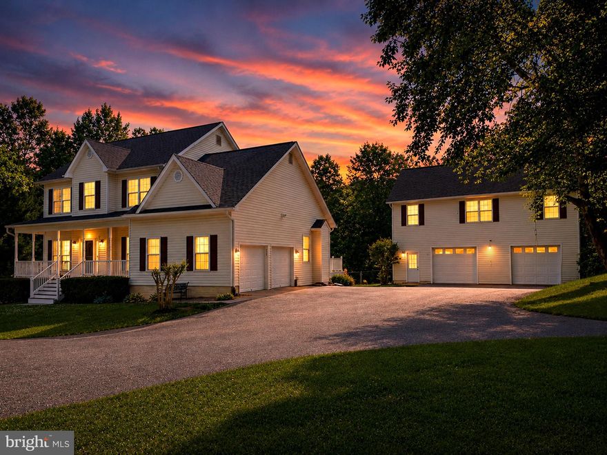Spacious and beautifully maintained home situated on a stunning lot in a highly desirable location. This property features large, well-appointed rooms and tasteful finishes throughout.

A standout feature is the massive 28x40 detached 4+ car garage/man cave, complete with a finished second story offering approximately 1,100 sq ft—ideal as a private apartment or in-law suite with full bath, perfect for guests, extended family, or additional income potential. Total combined square footage of the home and apartment is approximately 6,128 sq ft.

The home also includes a finished basement, fenced backyard, and a spacious deck perfect for entertaining. In addition, enjoy the convenience of a 2-car attached garage.

Recent updates include:

* HVAC systems for both the main house and detached garage studio replaced in 2024
* Hot water heater in the main house replaced in 2025
* Kitchen features granite countertops
* Washer and dryer purchased in 2021

This property truly offers space, flexibility, and endless possibilities.

Price is well below market value and tax assessment, giving buyers the opportunity for instant equity. Property is being sold AS-IS. Investors welcome!! Great rental income potential with the detached garage apartment/in-law suite.