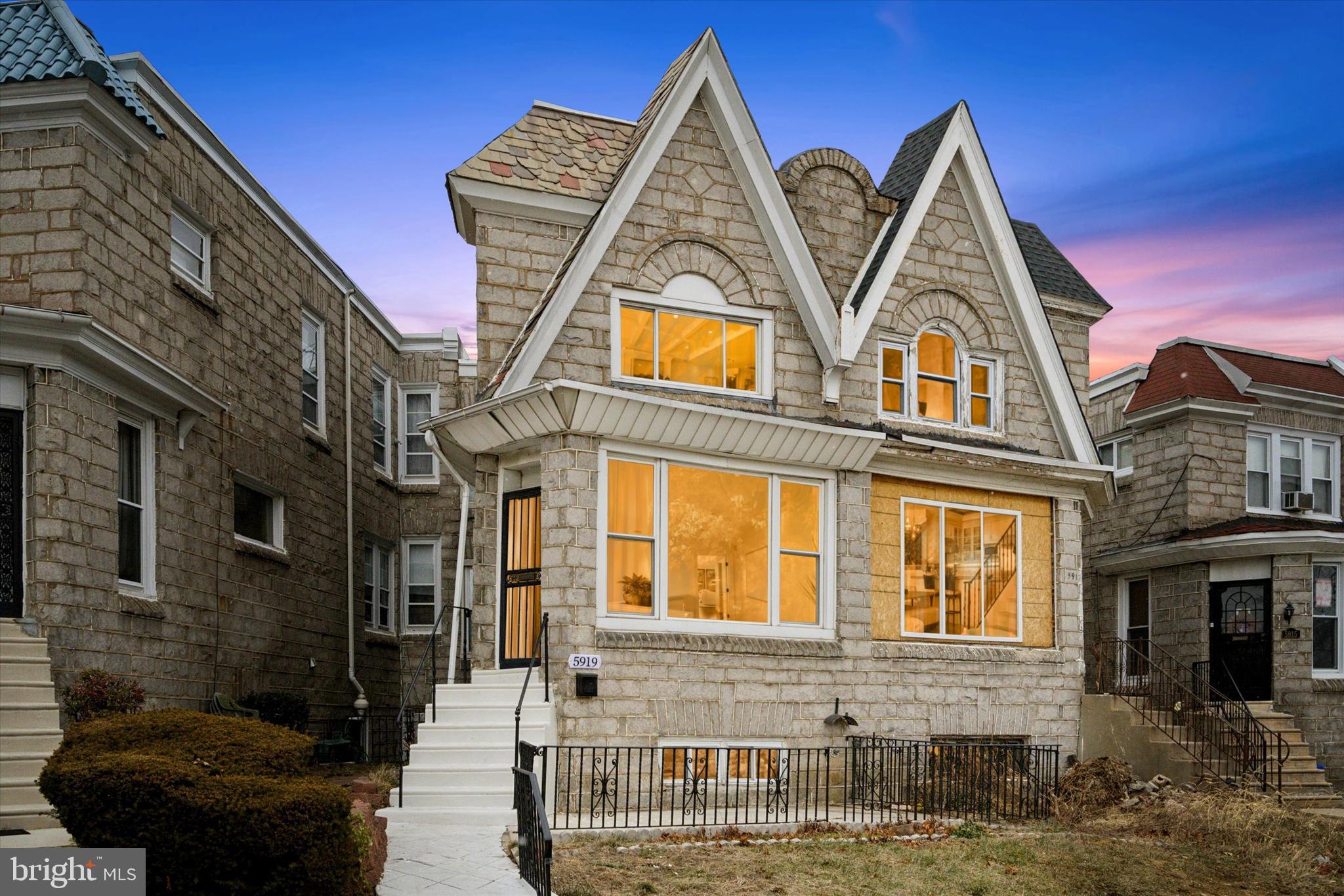 Welcome to 5919 Upland Way – A rarely offered beautiful updated home that perfectly blends old world style and modern functionality in the heart of Overbrook Farms. Perched up above the City the freshly painted walkway welcomes you to the front paved patio with unobstructed skyline views. Once inside you will fall in love with the big open layout allowing for multiple living configurations to suit your personal preferences. Old archways, built in closets and cabinets only add to the charm of this special home. The kitchen is a standout with new stainless steel appliances, an island with sink and dishwasher and numerous cabinets. The open feel makes daily cooking and entertaining effortless. The 1st floor half bath is centrally located for ease of living and guests. The 2nd floor of the home has 4 true bedrooms, each ready to create your own personal sanctuaries with ample windows flooding the rooms with natural light. The modern hallway full bath is complete with sleek tile, vanity and a shower/tub combination. Rounding out the home is the walkout basement with extra high ceilings (just waiting to be finished), interior access to the rear driveway/garage and an additional side entranceway to a small area below the front pathway. This home has so much to offer in location, size and convenience. Schedule your showing today, join us for an open house or call for a private tour!