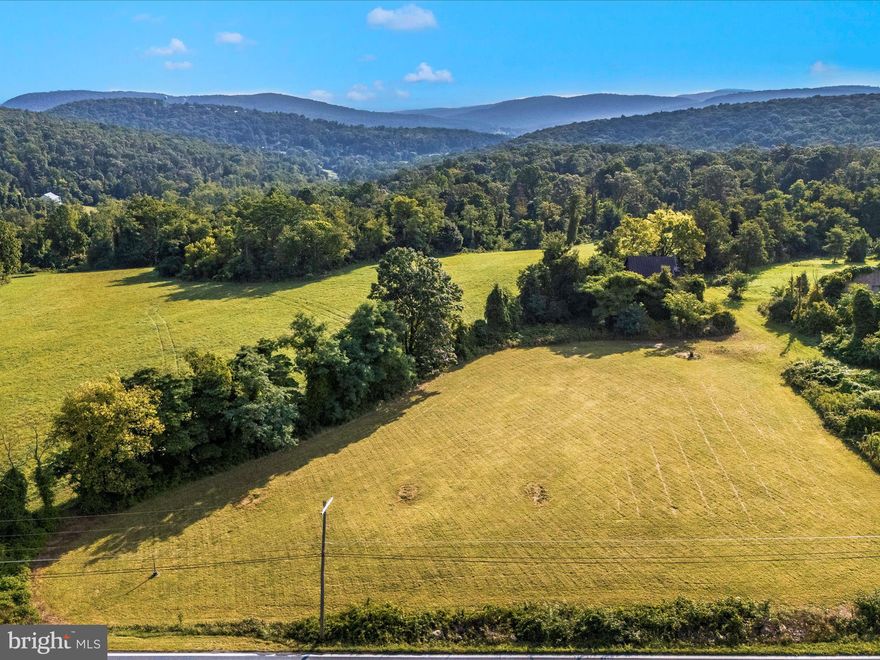One of several beautiful newly divided lots in Sabillasville, MD.  Custom homes have been built or are under construction in adjacent lots.  The view from this property is stunning.  1.77 acres provides space to make your ideas become a reality.  All that the Catoctin Mountains has to offer is minutes away.  Orchards, Farms, Skiing, and Parks nearby.  Revitalized Ft Ritchie is just around the corner offering a gym, coffee shop, fishing, and restaurants.  Build your dream home with up to 4 bedrooms as it has been perc approved for septic.  Rezoned R "Residential."  A well has been drilled and installed.  This lot is ready to break ground on your new home!