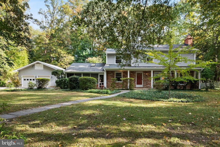 Welcome Home to 3027 Aberdeen Rd.  This lovely 4 bedroom 2.5 bath colonial is located in the sought after water privileged Community of Bittersweet on Aberdeen Creek.  Drive to Annapolis in under 10 minutes and live the Chesapeake Bay lifestyle with a private community dock right down the street.  There is plenty of room to spread out on the main level with a large living room complete with wood burning fireplace and  elegant french doors, an eat-in kitchen with center island and a separate cozy family room.  Enjoy the lovely yard from the oversized screened in porch or dine under the stars on the stone terrace in the fully fenced in back yard.  The detached two car garage is oversized with plenty of room for storage and a workshop as well as potential to add another living space above.  The primary bedroom with en-suite bath is located with three additional bedrooms on level two.  The partially finished basement has been freshened with new carpet, ceiling tiles and paint.  There is a laundry/utility room and tons of unfinished space for storage on the lower level as well.   Hop on your boat down the street and be on the South River and Chesapeake Bay in minutes.  If you are an equestrian, make friends with the horses that live just at the top of the street.  Around the corner is the ever popular Great Frogs Winery.  Proximity to all commuter routes for Washington and Baltimore; 35 minute drive to BWI airport.  This spot offers the country like setting of the Harness Creek peninsula while being close to all Annapolis has to offer.  This is the one! Newer roof and whole house siding.