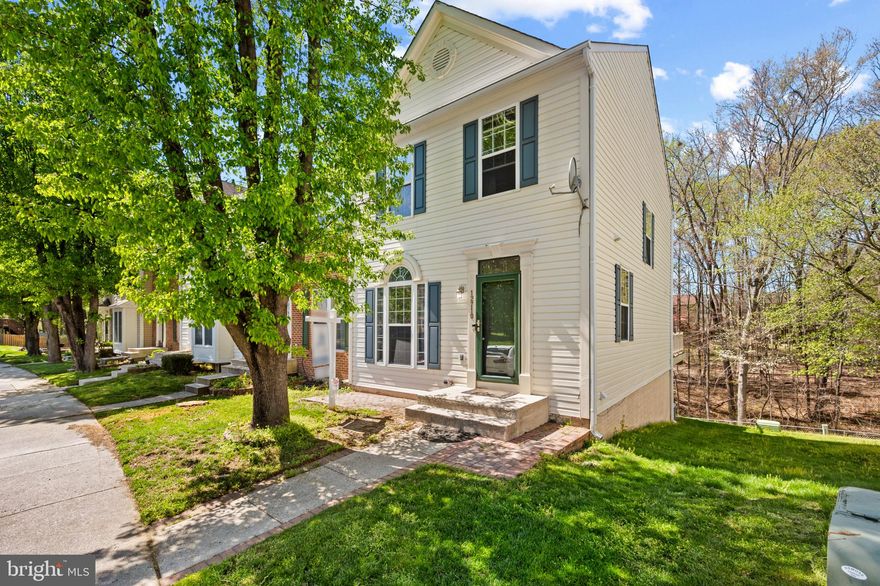 End-unit townhome backing to a private wooded setting in the Marlton Town Center community. This 3-bedroom, 3.5-bath home offers a spacious layout across three finished levels, including a large lower-level recreation area with additional flex space for a home office, gym, or guest setup. The main level features hardwood flooring, abundant natural light, and a kitchen with upgraded stainless steel appliances. Enjoy one of the larger Trex decks in the community, ideal for relaxing or entertaining. Major system updates include HVAC and a newer water heater. Conveniently located near major commuter routes, shopping, and dining. A strong value opportunity for buyers seeking space, privacy, and long-term upside.