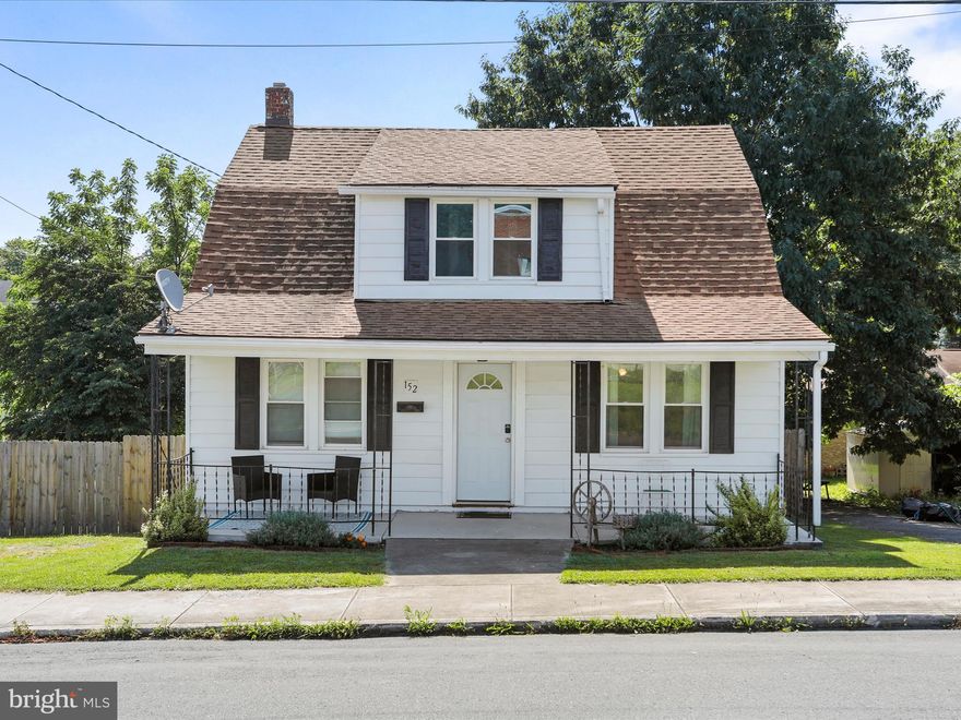 Tucked away on a side street in downtown Romney, this home boasts plenty of upgrades, amenities and a view of Mill Creek Mountain for new owners to enjoy. The outside living space has a covered front porch and and there is a spacious back deck with a portion that is also under roof. The property has new privacy fencing on the sides and back. An over-sized concrete pad is installed for level space to relax or for the possibility of installing a detached garage or shed. The interior of the home has had the hardwood floors refinished in the living room, new paint throughout the home, updated windows, propane heat installed, new LVP flooring in the dining room/kitchen and updates to the back mudroom/laundry room to include a new 220 amp plug. The highlight of the updates in this lovely home is the remodeled kitchen. Special attention was taken in the kitchen remodel to honor the original cast iron wash farmhouse sink and the chimney that was once used to heat the home. The home was once a three bedroom, but the wall was removed to extend the living room years ago. The third bedroom could be re-installed with the main floor full bathroom being adjacent. An excellent home in an ideal location to main street, schools, restaurants, hospital and grocery store. Come and take a look to see if it's the perfect fit!