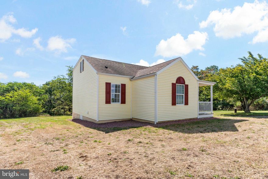 Come home to West Virginia...This cute, beautiful and clean 3 bedroom and 2 bath home sits on 1.85 unrestricted acres. With mountain views off the front porch that is wrapped with vinyl railing.  The house is larger than it looks from the outside with a nice big bedroom on the main floor and a full bath with laundry hookup. Laminate flooring throughout with vinyl flooring in the kitchen with a lot of beautiful maple cabinets and nice countertops, also there is space in the kitchen for a table so you can use the entire dining and living room as a nice living space for entertaining on the holidays. Upstairs you will find 2 additional nice size bedrooms with a full bath and attic space for storage. The basement is very clean and neat for storage or additional living space if you desire. Only minutes from downtown Berkeley Springs and a very easy commute to interstate 70 and 68...Taxes reflect as a Rental...