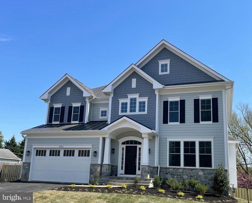 MOVE-IN NOW!! NEW CONSTRUCTION  SEKAS HOMES. BRAND NEW CONSTRUCTION  BY SEKAS HOMES. THE CHANTICLEER III, THIS CENTER HALL PLAN SHOWCASES ELEGANT BALANCE  IN IT'S FLOW OF WELL THOUGHT-OUT LIVING SPACES.  THE CHANTICLEER III  COMPLIMENTS  TODAY'S FAST-PACED FAMILY.   2 CAR FRONT-LOAD GARAGE .   STUDY  AND DINING AREAS OFF THE FOYER.  THE REAR OF THE HOME OFFERS A LARGE FAMILY-ROOM WITH A GAS FIREPLACE & KITCHEN & NOOK AND OVERSIZED CENTER-ISLAND AND UPSCALE CHEFS-INSPIRED  GOURMET KITCHEN.  WALK-IN PANTRY   TERRIFIC KITCHEN TO COOK -IN & ENTERTAIN-IN.  SCREEN-PORCH & TREX DECK OFF KITCHEN/NOOK.   MUDROOM WITH BENCHES & CUBBIES. 
 9' CEILINGS THREE FLOORS. FAMILY ENTRANCE WITH MUDROOM AND BUILT-IN BENCHES & HOOKS & CUBBIES.  UPSTAIRS IS  A SPACIOUS PRIMARY  SUITE AND THREE LARGE SECONDARY BEDROOMS  FOR KIDS AND GUESTS EACH WITH ITS OWN BATHROOM. UNWIND IN THE OVER-SIZED PRIMARY SUITE SLEEPING AREA ALONG WITH TWO WALK-IN CLOSETS.  THE PRIMARY BATH ITSELF HAS A LUXURIOUS BATH & OVERSIZED SHOWER AND FREE-STANDING SOAKING TUB IN YOUR PRIVATE RETREAT.    FENCED REAR YARD W/ 6' BOARD-ON-BOARD WITH TWO GATES. 
 THIS IS NEW CONSTRUCTION.  FINISHED LOWER LEVEL WITH RECREATION ROOM,  BEDROOM 5/BATH 5 & EXERCISE ROOM INCLUDED AS WELL.  NEW CONSTRUCTION BY SEKAS HOMES.