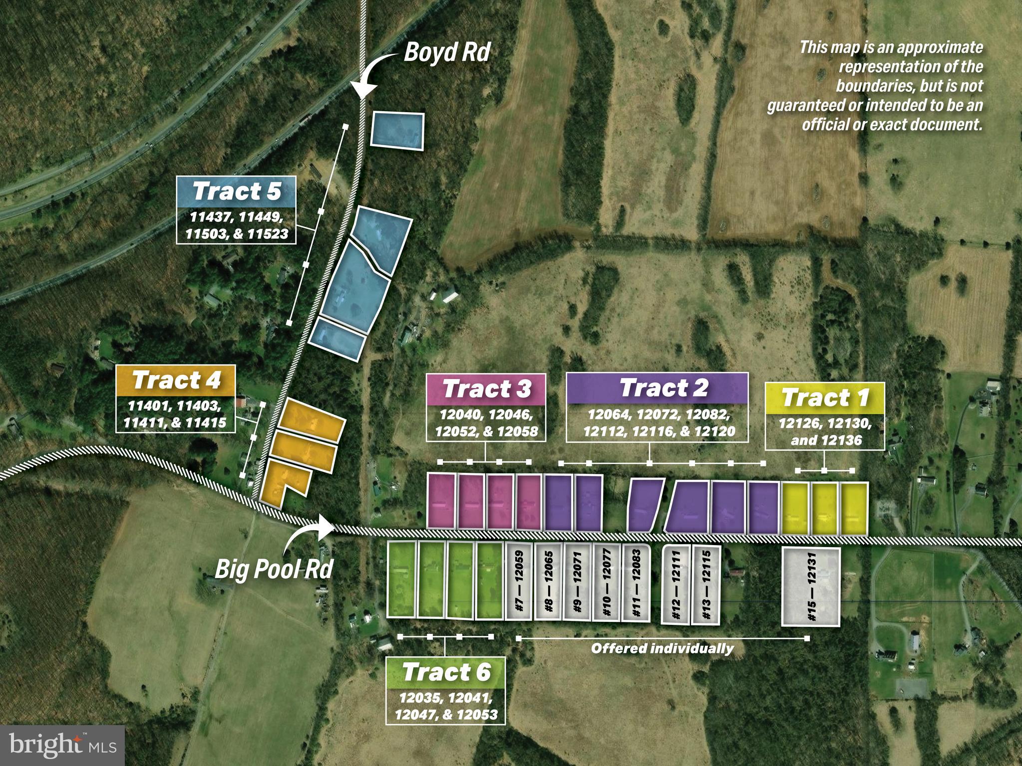 32 LOTS ON BIG POOL AND BOYD ROAD