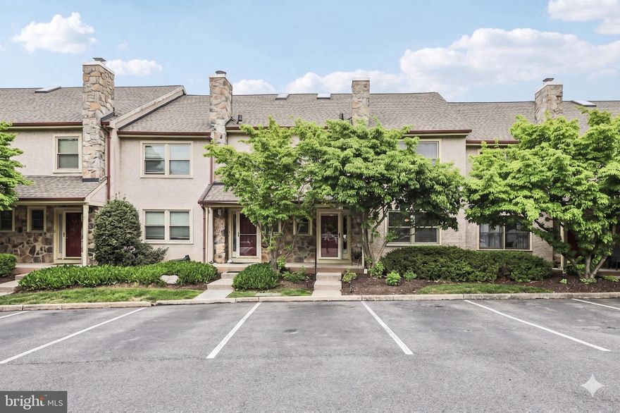 Finding a townhome in the sought after Tredyfrfrin/Easttown School District that offers both scale and versatility is rare, but this four-story Chesterbrook residence delivers on both. With four finished levels of living space and a full walk-out basement, the layout is designed to adapt to your specific needs, providing a sense of separation and privacy that most traditional floor plans lack. The heart of the home is the updated kitchen, granite countertops and a gas cooking range serve as the centerpieces for daily life including Anderson windows throughout the home. This space flows naturally into the open living and dining areas, which are flooded with natural light. From here, you can step out onto the sunny rear deck, an ideal retreat for a quiet morning coffee or evening relaxation.The second floor is dedicated to comfort and convenience. The primary suite serves as a private sanctuary with its own ensuite bath, while two additional bedrooms and a full hall bath provide ample space for family or guests. Having the laundry area located on this level eliminates the chore of carrying baskets between floors, a subtle but vital luxury.The third-floor loft is perhaps the most unique feature of the property. Brightened by new skylights and equipped with a large closet, this versatile bonus space can easily transform into a secluded fourth bedroom, a high-end home office, or a dedicated playroom.The lower level adds yet another dimension to the home. The cozy family room, centered around a warm fireplace, features sliding doors that lead directly to the patio and backyard. This seamless transition between the indoor lounge and the outdoor greenspace makes the lower level feel like an extension of the yard itself.The location is equally impressive. Situated in a highly sought-after corridor with immediate access to Route 202, King of Prussia, and the Great Valley Corporate Center, Wilson park on the perimeter of the development and Valley Forge National Park this home puts you exactly where you need to be. It is a rare combination of significant square footage and an unbeatable location, fully prepared for its next owner.
Updates include:  A new roof and skylights in 2026,  stucco to be removed and replaced with vinyl siding which has already been paid in full by the seller.