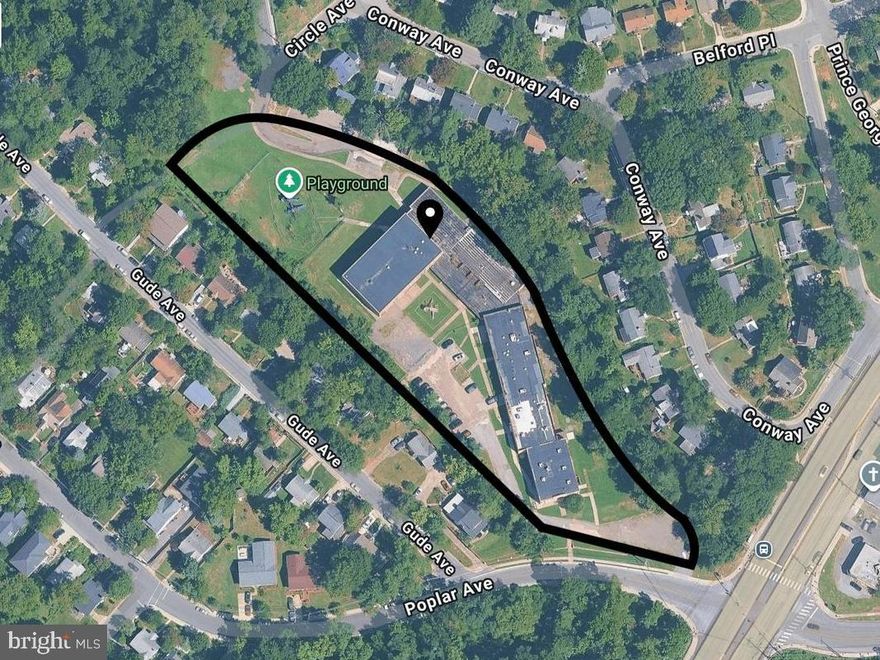 6501 Poplar Avenue presents a rare opportunity to acquire a 5.17-acre parcel in the heart of Takoma Park, just 0.5 miles from the Washington, DC border. Currently utilized as a senior daycare facility, the exisiting buildings have also been used as a school and apartments. The property is one of the largest  parcels in the immediate area and is zoned R-60 (Single-Family Detached), offering significant long-term value for a developer evaluating subdivision, assemblage, or future entitlement strategies. 

With immediate proximity to Metro, major commuter routes, retail amenities, and highly regarded Montgomery County schools, this site combines scale, location, and zoning fundamentals that are increasingly difficult to replicate inside the Capital Beltway.

All information is compiled from sources deemed reliable. Buyers are encouraged to conduct their own independent due diligence, inspections, and consultations with professional advisors.