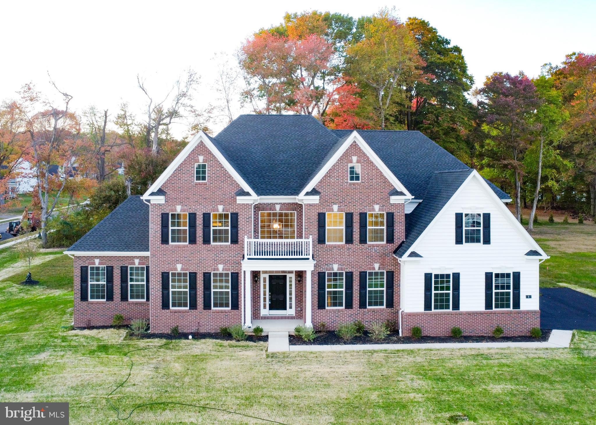 Welcome to the Luxury Oak Ridge Estates, Eisenhower Grand Manor Home. It is exceptionally packed with all the amenities you could ask for. At 4,965 square feet, you will find everything you are looking for in a luxury brick front home in a luxurious development. As you walk through the front entrance you are greeted with the grand 2 story foyer that leads your into an expansive gourmet kitchen with upgraded cabinetry, granite counter tops, whirlpool stainless steel appliances and a butlers pantry. The kitchen opens up to the light filled family room with gas and brick fireplace and staircase leading to the upstairs. The first floor also features hardwood flooring throughout. A private study with double doors and powder room are also located on the 1st floor. The first floor also features a bed room with full bath and a walk-in closet. Upstairs is the oversized Owners suite featuring a retreat and 3 large walk-in closets. The bathroom has dual vanity sinks, soaking tub and large shower with a marble seat. There are 3 more ample sized bedrooms with their own private full bathroom and a walk-in closet. Provision for washer and dryer is also located on the 2nd floor. The 2nd floor also has hardwood throughout which was an upgrade selected during its construction. The basement has 9 foot walls and rough -in plumbing for a future full bathroom. The house features a 3 car garage and ample of space to park an additional 6 cars in its drive-way. A MUST see home!!! - Oak Ridge is truly a one-of-a-kind community. Nowhere else in the Horsham, PA area will you find estate homes that offer exquisite home designs, an A+ location and superior rated schools in this price range. This desirable community is situated on a generous one-acre homesite. Close to both the Pennsylvania Turnpike and Route 309, the location boasts easy access to popular suburban destinations, job centers, and public transit as well as the history and culture of downtown Philadelphia. Top-rated Horsham schools add to the long list of reasons why the only new estate home community in the Horsham area in its price range is the ideal place to call home.