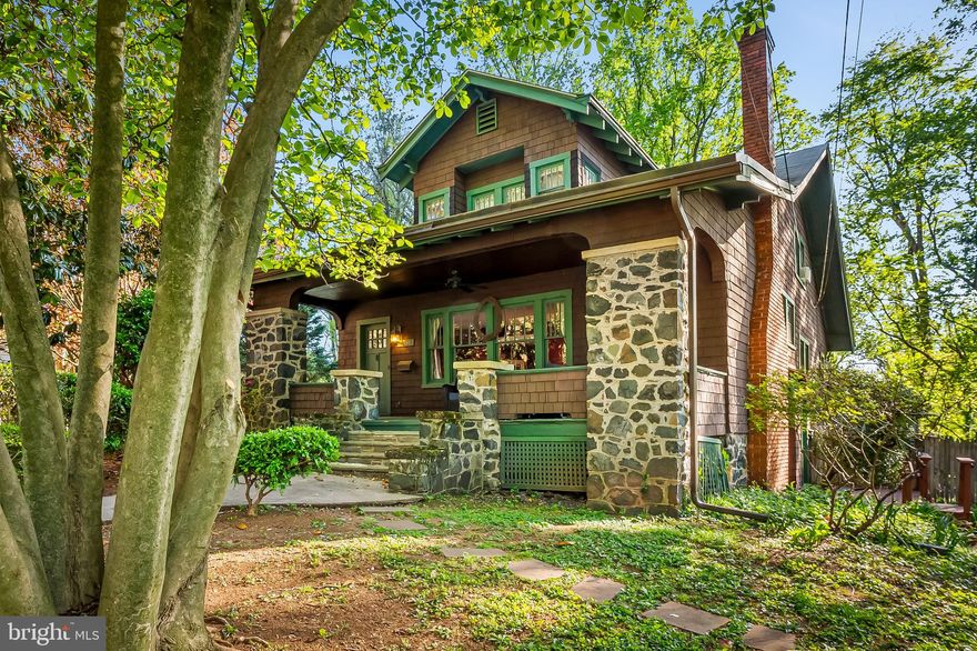 Charming Arts & Crafts Bungalow in Mount Washington! Come experience the timeless charm and spacious comfort of this spacious Arts & Crafts style Bungalow, located in the heart of Mount Washington. Nestled beneath a stunning Magnolia tree, the inviting front porch sets the stage for relaxed mornings and welcoming evenings. And one very sweet pool will be opening soon! This home is set up as 2 units. It features a spacious owners unit with 2 bedrooms (one in lower level), 2 full bathrooms, a dedicated office,  a family room/den addition, a lower level 2nd family room and multiple outdoor spaces including a side and back deck—perfect for entertaining or unwinding. Enjoy the warmth of freshly refinished hardwood floors, fresh paint, and a cozy wood-burning fireplace that anchors the main living space. The kitchen opens into the den and features granite countertops, and a five-burner gas stove. There is easy access to the backyard and built-in pool—ideal for summer gatherings. The fully finished basement includes a full bath and a private entrance, offering endless possibilities for an in-law suite and/or au-pair quarters.  The in law  is on the 2nd floor and features one bedroom,  a cute kitchen, a full bath, comfortable living room, a 2nd laundry area w/washer & dryer. The upstairs       Don’t miss your chance to own a piece of Mount Washington charm! Yum!