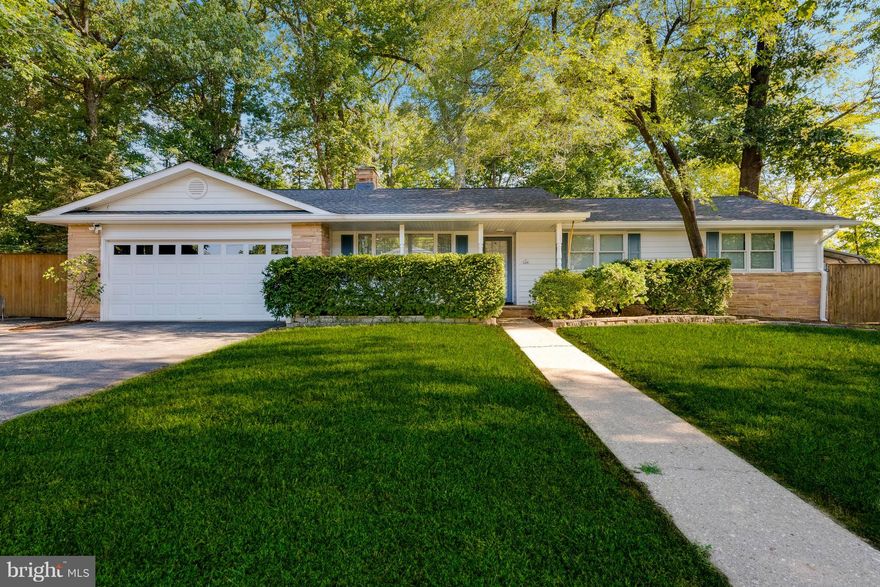 Delightful rancher features great room and renovated kitchen! Gleaming hardwood floors enhance main level. Master BR has study/nursery/4th BR space & dreamy walk-in closet. Entertain in open living area w/great room overlooking backyard, cozy fireplace & kitchen bar seating. Partially finished basement awaits your custom touches! Tons of parking and storage. Enjoy Severna Forest water privileges!