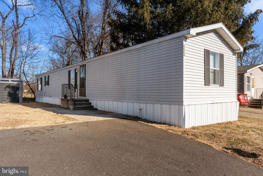 Looking for an affordable, move-in ready home in the desirable Pennsbury School District? This charming manufactured home offers the perfect combination of comfort and convenience. Featuring 3 bedrooms, central air and gas heat, you’ll stay cozy year-round, while the 2 updated bathrooms provide a fresh, modern touch. The home comes complete with all appliances included, so you can settle in without any hassle. Located in a desirable community, the lot rent covers water usage, snow removal, trash removal, and access to community amenities such as a playground, pool, basketball courts, and a clubhouse (please confirm with the association). Whether you're a first-time homebuyer or just looking for new space to call your own, this home is ready for you to move in and enjoy. Affordable, well-maintained, and in a prime location, it’s a fantastic opportunity. Contact us today to schedule a tour and make this wonderful home yours. Purchase is subject to park approval.  Open House Sunday 1/19, 12-2pm.