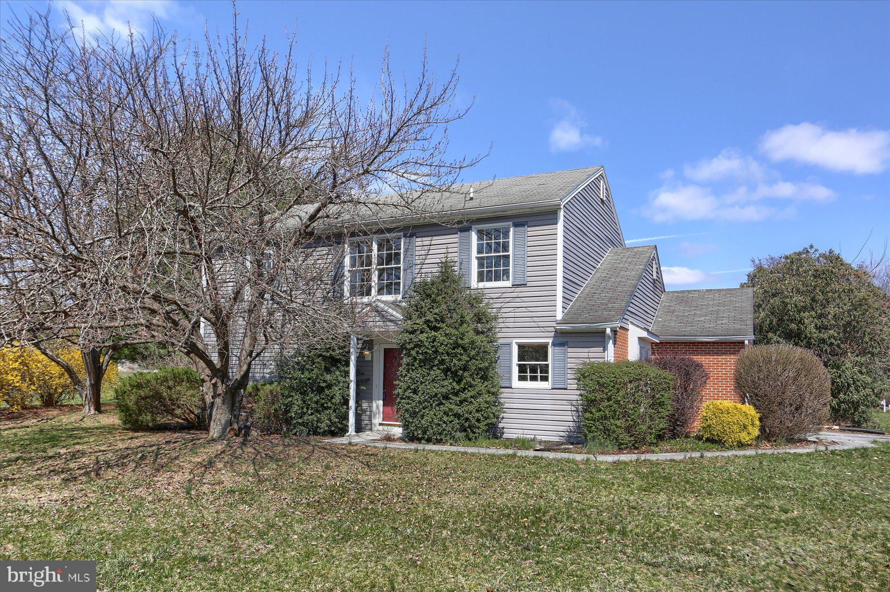 An offer has been received, and all offers are due by Monday, April 7, 2025, at 8 PM.
Welcome to 1700 Fort Patton Drive, a 3-bedroom, 2.5 bath home in the heart of Blue Meadow Farms. This one-owner home offers 1,724 square feet of well-designed living space. Located in the Central Dauphin School District, this home offers a thoughtful layout, great potential, and a location that truly stands out. Step inside to a bright two-story entryway that fills the home with natural light and a layout that works for modern living. The main level includes a dedicated office or flex space – perfect for remote work or a playroom – an eat-in kitchen, a spacious living area, and a dedicated formal dining area. The home’s open but defined floor plan offers the right balance of connection and privacy, presenting flexibility and flow to suit many lifestyles. Upstairs, the primary suite includes an en-suite bath and walk-in closet. There are two additional bedrooms down the hall that share a full bath. A first-floor powder room, two-car garage, unfinished basement, and nearly quarter acre lot provide convenience, storage, and plenty of room to grow. Blue Meadow Farms is known for its quiet streets, established community feel, and exceptional neighborhood features, including winding walking paths, open green spaces, and a nearby playground. This home is an ideal and exciting opportunity for buyers wanting to make it their own and put down roots in an excellent location.