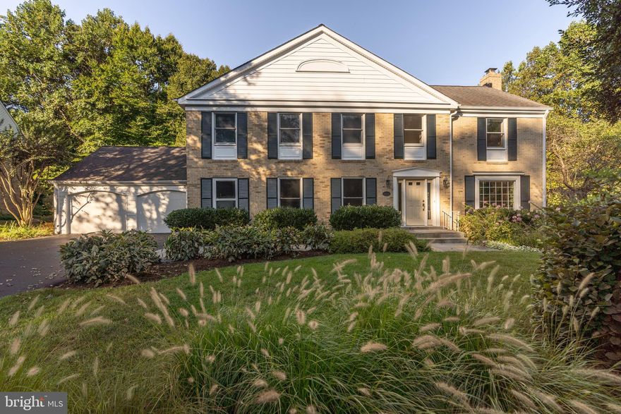 Exceptional expanded colonial nestled on a cul-de-sac in the prestigious Glen Oaks community of Potomac. This meticulously maintained brick residence exudes sophistication, showcasing a wealth of carefully curated features. Revel in the luxury of a Geothermal system, filtered water systems, and a brand new cutting-edge hybrid water heater. The attention to detail extends to high-efficiency double-paned windows and a Tesla level 2 charging station in the 2-car garage.

Spanning 4600 sq ft, the thoughtfully designed layout includes a finished walk-out lower level with a guest or au pair suite, storage, and a walk-in cedar closet. The main level captivates with a grand living room featuring a fireplace and glass doors leading to one of two rear decks. An elegant dining room, connected to the bright eat-in galley kitchen with integrated sub-zero and walk-in pantry, offers a delightful setting.

The upper level hosts 5 bedrooms and 3 full bathrooms, with the Owner's Suite boasting a skylight, soaking air bubble tub, and a spacious walk-in closet. The fully fenced backyard is a haven for entertainment, featuring two upper deck areas, a stone patio, and a fenced deer-proof garden for cultivating fruits, vegetables and flowers. The professionally landscaped front yard dazzles each spring with a vibrant display of daffodils.

Immerse yourself in the enviable lifestyle of this community, within walking distance to Wayside Elementary School and the beloved Country Glen Swim & Tennis club—a cherished summer gathering place. Seize the opportunity to embrace a tight-knit community, effortless commuting to school and the swim club, and the tranquility that accompanies the immaculate care bestowed upon this residence. This is a home where luxury meets a cherished sense of community living.