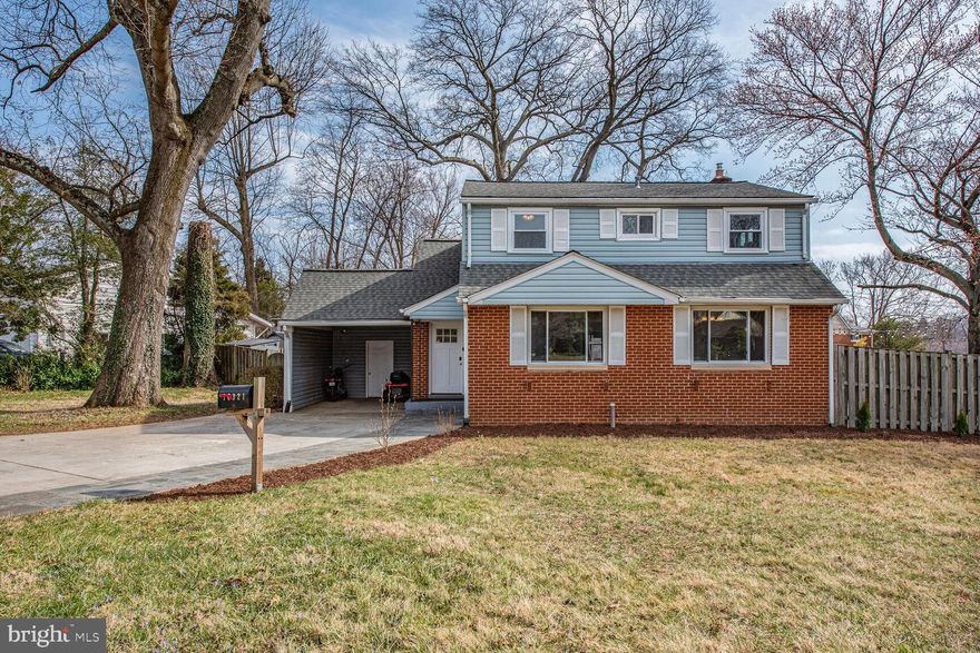 This front-back split level home blends traditional character with functional living, situated on a level corner lot with over a third of an acre in the heart of Fairfax City.
Step inside the open concept main level to newly refinished hardwood floors and oversized windows that provide the space with natural light, creating a bright and inviting atmosphere. The open kitchen features granite countertops and offers convenient access to the oversized paver patio, perfect for outdoor dining, enjoying a campfire, entertaining, or simply unwinding.
The second level features refinished hardwood floors with two spacious bedrooms and a full bathroom. The third level also features refinished hardwood floors and includes the primary suite with an en suite bath and a fourth bedroom with a large closet. The lower level has brand-new carpet, two large windows, a half bath, and backyard access, making it a great rec room or second living space. A small underground storage shelter  is tucked away through the crawl space—a unique feature of this 1960s-built home.
Outside, the spacious rear yard is fully fenced and perfect for enjoying the outdoors on the hardscape patio with a firepit. An attached carport and oversized shed with electrical makes for a perfect workspace and added storage. The driveway has been expanded to enhance parking convenience. Additional updates include a new roof in 2020 and high-efficiency Carrier HVAC in 2017.
Located between Chain Bridge Road and University Drive, this home is walking distance to Old Town Fairfax, local shops, restaurants, and parks, with easy access to Daniel’s Run trails, Van Dyck Park, and major roads.
A rare opportunity to own a well-maintained home in a prime Fairfax City location!