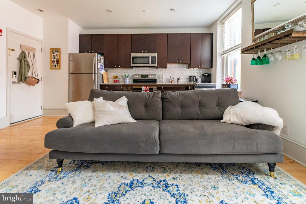 *Available Now!*
Don't miss this brand new luxury apartment in the heart of Avenue of the Arts at Broad and South! This gorgeous interior features amenities such as central air/heat, recessed lighting, a decorative fireplace, washer/dryer in unit, and hardwood floors throughout. A super modern gourmet kitchen is furnished with a garbage disposal, stainless-steel appliances that include a dishwasher, refrigerator and microwave, in addition to granite counter-tops and elegant designer cabinetry. The bedroom features a large windows to let in beautiful natural light, and an en-suite bathroom with a tile tub/shower and granite top vanity.
Lease Terms: Generally, 1st month, and 1 month security deposit due at, or prior to, lease signing. Other terms may be required by Landlord such as last month's rent upfront. $65 application fee per applicant. Tenants are responsible for: electricity, gas (if applicable), cable/internet and $10/mo technology fee. Water is a flat monthly fee of $60. Additional fees or requirements may be applicable for units with Homeowners or Condo Associations. Landlord Requirements: Applicants to make 3x the monthly rent in verifiable gross income, credit history to be considered, no evictions within the past 5 years, and must have a verifiable rental history with on-time rental payments. Exceptions to this criteria may exist under the law and will be considered. Cosigners will be considered.
*Small pets under 15 lbs permitted with owner approval, $350 non-refundable pet deposit + $35/month pet rent