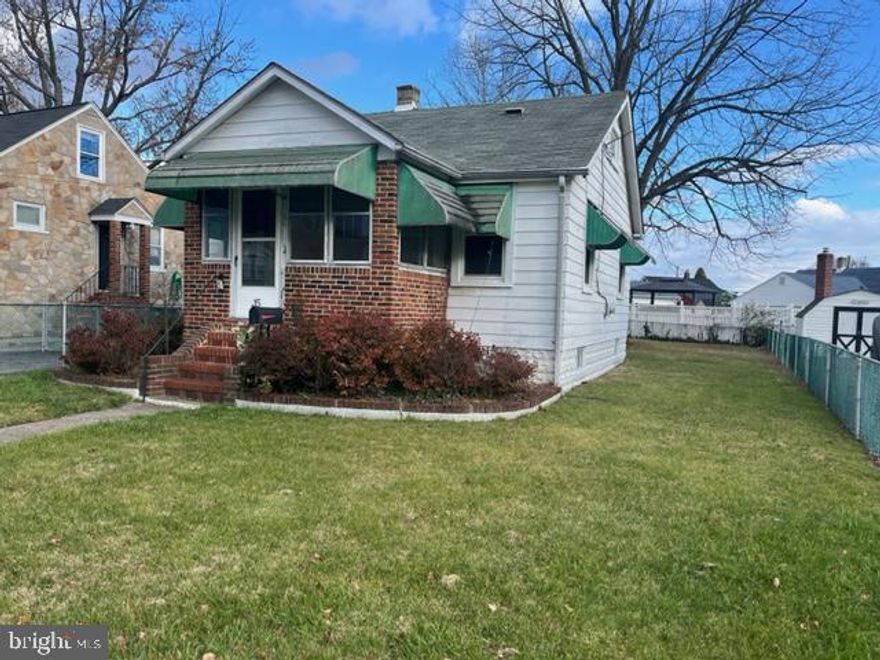 **Offer Deadline, Saturday, 12/16; 5pm. ***Don't miss this opportunity to own a single family home in this highly desirable waterfront neighborhood in Dundalk! It's a blank canvas to make your own! Consider going up with attic steps. Consider Enclosing Front and/or Back Porch. Decent Crawl Space to access for updating utilities. Keep the charm of the craftsman style windows in the living room and detailed trim woodwork highlighting the solid wood, six panel doors or start fresh! Fully fenced yard with solid 16'x12' shed and carport. Prime location; just minutes from 695, 95, Tradepoint Atlantic, Baltimore City. Located just a few blocks from the Bear Creek Bridge, a few local shops, restaurants, businesses, and bus stop. ***SOLD STRICTLY "AS IS". CASH OR CONVENTIONAL BUYERS ONLY ***