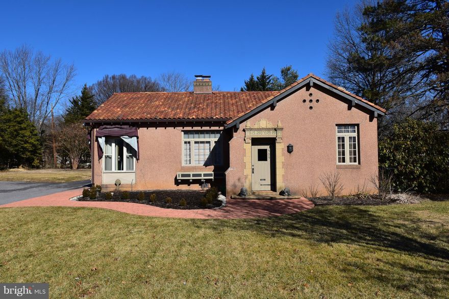 This custom built-one of a kind Tuscan Villa can be yours! Updated features incl.New custom deck on back overlooking wrought iron fenced yd & 2 inlaid tile patio's. All rooms freshly painted, new lighting and landscaping package within 6 months.House sits on double wide deeded lot. Owner will leave original blue prints & history of home for you.This is one of Catonsville's special & unique homes