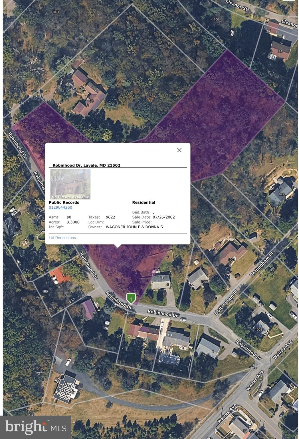 NONE AVAILABLE - Land