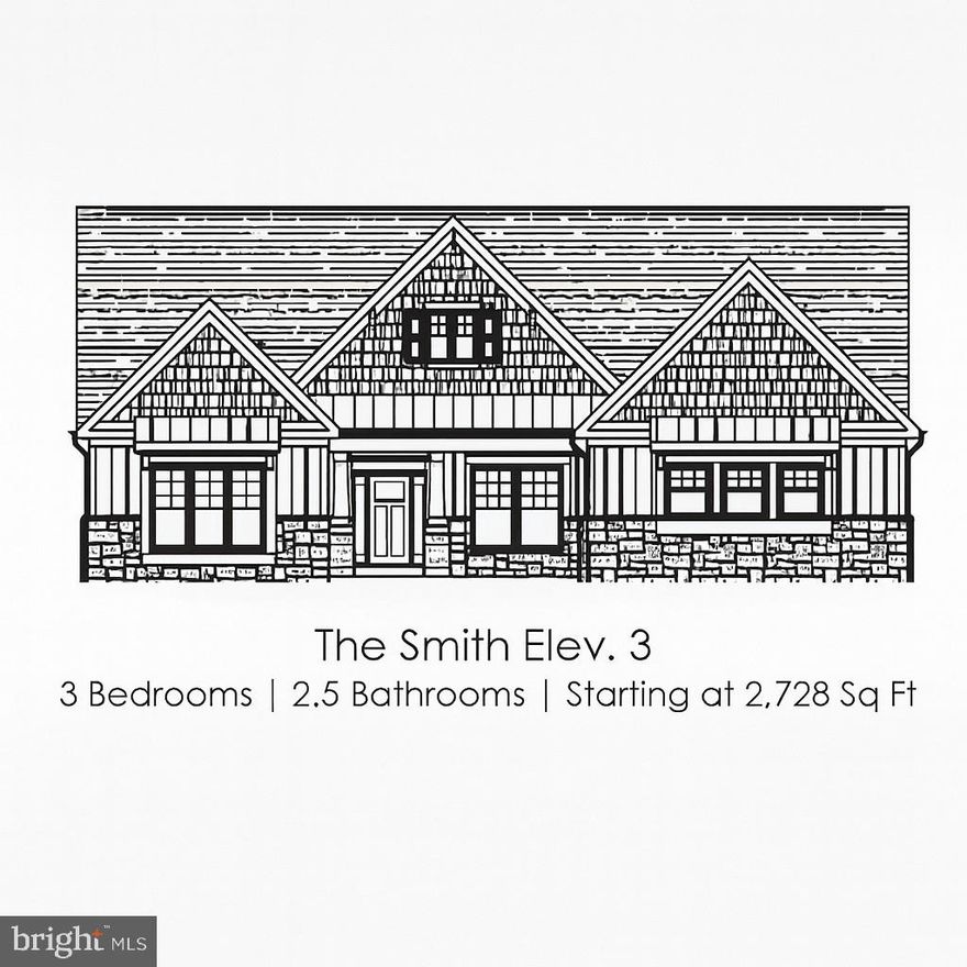 Introducing an exquisite waterfront opportunity to build your dream home in the picturesque Rosni Estates waterfront community of Fredericksburg. This 6 plus acre parcel is located in the cove with beautiful main channel views. Nestled in a serene waterfront setting, this to-be-built masterpiece offers a truly bespoke living experience.

This example is the luxurious SMITH home design that includes 3 spacious bedrooms, and 3 elegant bathrooms spread across 2,704 square feet of meticulously crafted living space. The open-concept floor plan is enhanced with hard surface flooring throughout the main level, creating a warm and inviting atmosphere. The chef’s kitchen is a culinary delight, featuring quartz countertops, custom cabinetry, and top-of-the-line stainless steel appliances, all illuminated by modern recessed lighting.

Each home comes with a minimum 3-car side entry attached garage, offering ample storage and convenience. Additionally, there is plenty of space to add personalized structures, should you desire. The exterior is accentuated with stylish stone water tables, adding a touch of elegance to the overall design.

With a limited selection of exclusive homesites, you have the freedom to choose from a curated portfolio of plans or bring your own vision to life. This is the essence of the Custom-Building Experience—if you can dream of it, we can help make it a reality.

Don’t miss this rare chance to create a haven that perfectly fits your lifestyle in a coveted location. Discover the endless possibilities of luxury living in Fredericksburg today. Photos are representative of the Bryton Custom Homes craftsmanship and finishes, they are not of the SMITH home design. Inquire about the other available lots and models in this community.