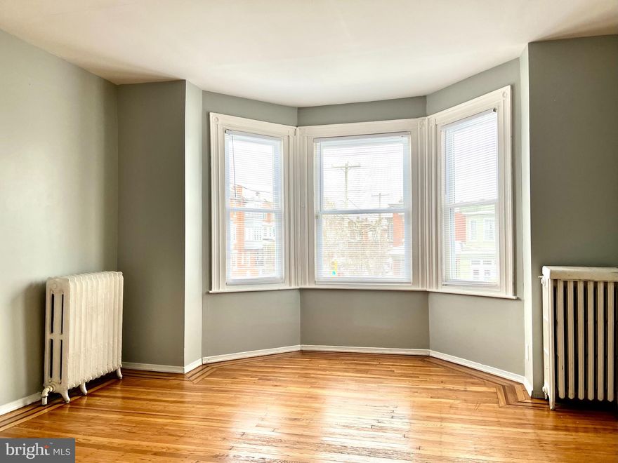Sun filled second floor two bedroom apartment for rent.  Hardwood floors, spacious rooms with bay windows, large closets and a large eat in kitchen provide ample square footage for lots of space to stretch out. Garage parking also available for an additional monthly fee. Available now. Credit Background check with 3 X Monthly rent in income required,. . Apply at Rentspree:https://apply.link/3Lr3aLp