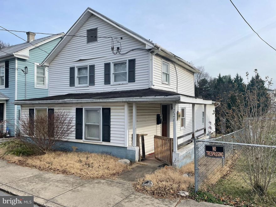 Great investment opportunity, the work has been started and the dirty work of demo has already been completed.  Come in with your plans and build this out how you want it.  Electrical system has been updated with a new 200 Amp service panel and it is ready for your buildout.  Shed in back yard was at one time a guest house and with some TLC it could become a guest house again, or man-cave/she-shed! Home is very close to all the amenities of Martinsburg, just a couple minute drive to downtown, and only minutes to I-81