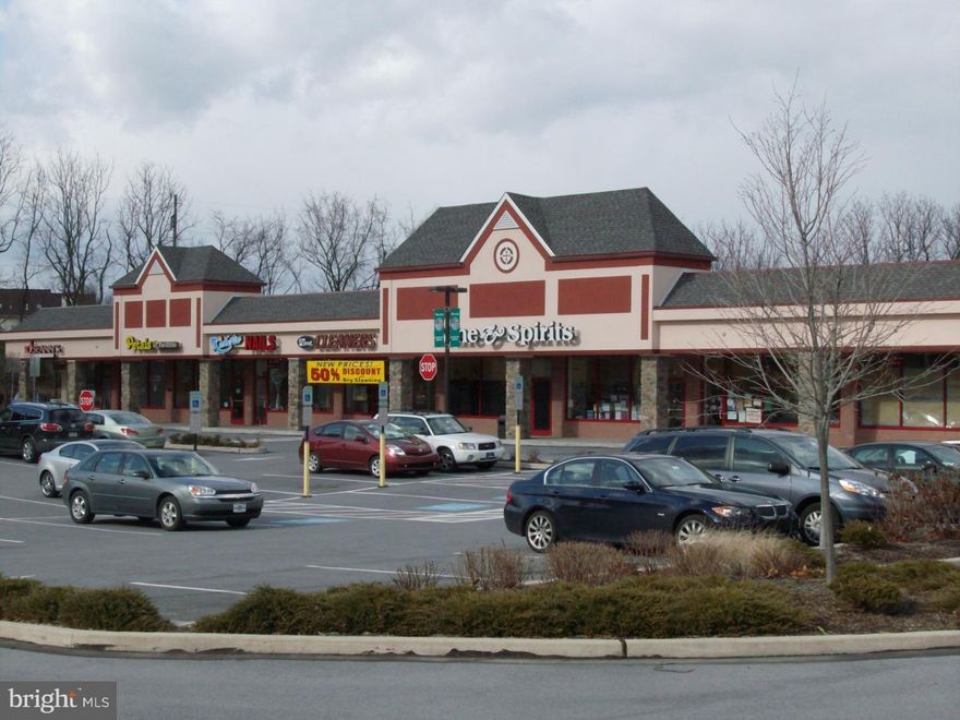 Join Citadel Federal Credit Union, Wine & Spirits Store and others at newer shopping center, Kimberton Shoppes. Traffic Light intersection.  Located on busy Route 113 (Kimberton Road).   Leases are NET, NET, NET.  Extras are estimated at $4.50/sq.ft. Adjacent to Maple Lawn Shopping Center. Surrounded by several residential communities.