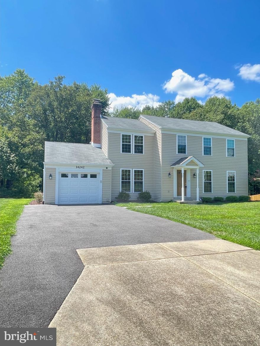 Credit score for the applicant must be  650 or better.  Gorgeous home on a quiet street.  Beautiful hardwood floors on all levels, four bedrooms including a large master bedroom with attached bath. New, spotless bath and fresh paint.  One car garage, Fully finished level walkout basement with large patio and house backs to open space. Great Neighborhood.  Lawn Care is included. 24 month minimum lease required.