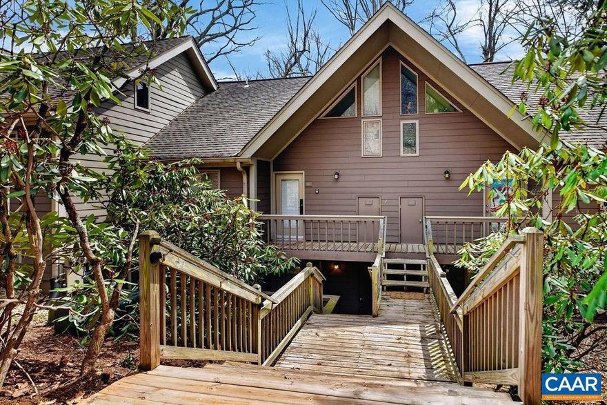 Step into this home and immediately become immersed in the Wintergreen Lifestyle. Walking distance to the Ski Slopes and the entirety of the Mountain Inn Village means your car doesn't have to leave the gated parking area. This condo is renovated and ready with recently completed kitchen and bath renovations. Note the LVP, ceramic tile, tankless water heater, and newer appliances including the washer/dryer. Textured walls and fireplace surround with stained beams add to the mountain home ambiance. Walk out on the patio and relax while surrounded by woods and open space or hop on the Highlands Trail to the Wintergarden Spa. Convenience and ease of maintenance make this the perfect spot to land. Act now and make this your home before someone else makes it theirs. Condo fees are only $890 per quarter and WPOA fees are $2279 annually for 2026.,Formica Counter,Granite Counter,Painted Cabinets,Fireplace in Living Room